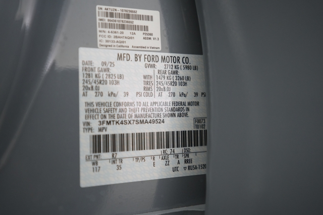 2025 Ford Mustang Mach-E