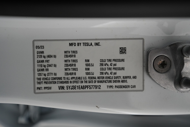 2023 Tesla Model 3