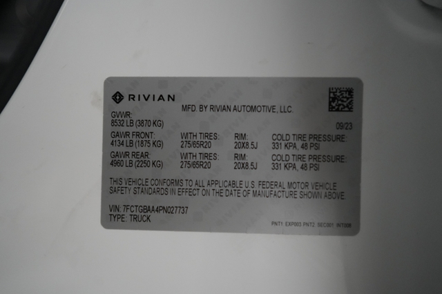 2023 Rivian R1T