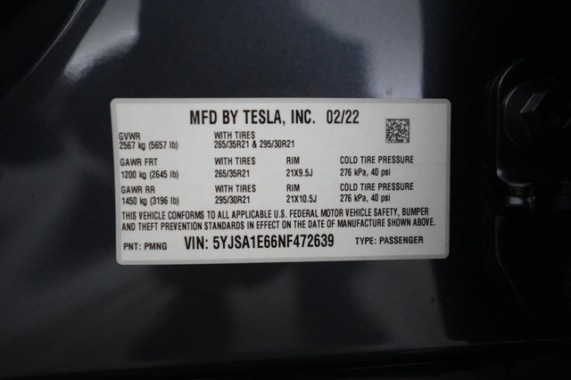 2022 Tesla Model S