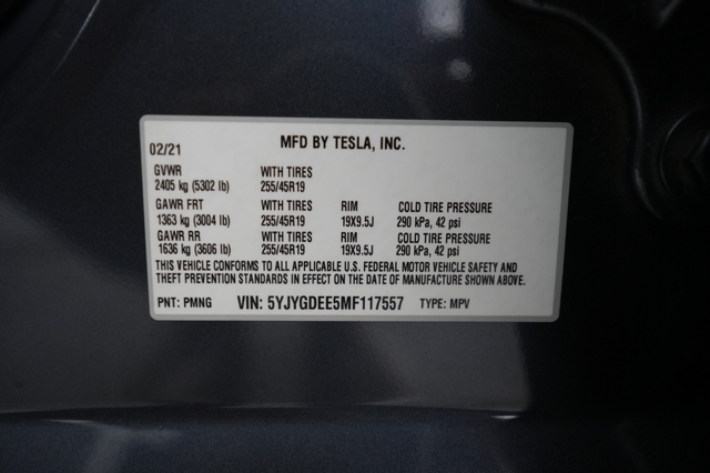 2021 Tesla Model Y