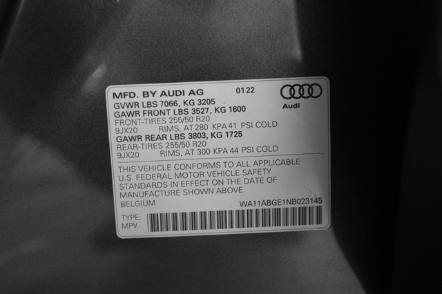 2022 Audi e-tron Sportback