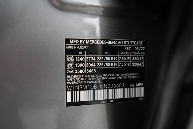 2022 Mercedes-Benz EQB