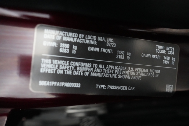 2023 Lucid Air