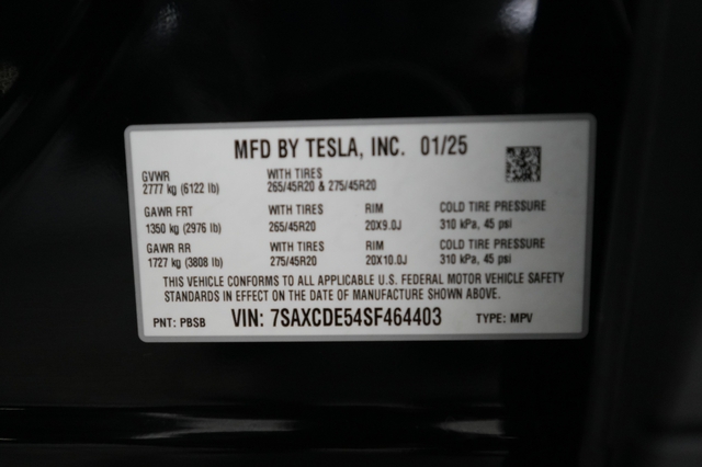 2025 Tesla Model X