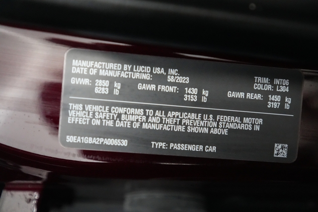 2023 Lucid Air
