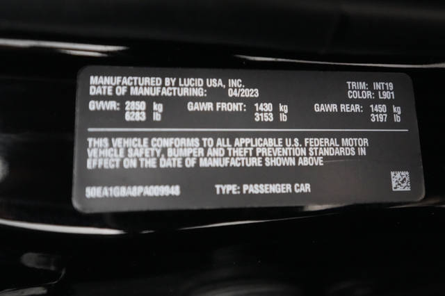 2023 Lucid Air