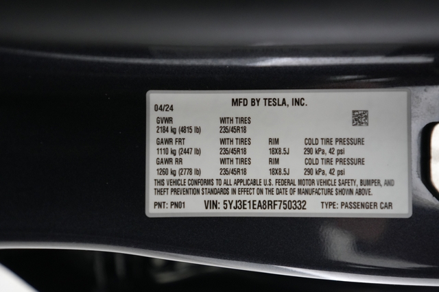2024 Tesla Model 3