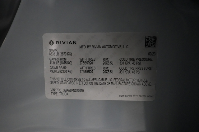 2023 Rivian R1T