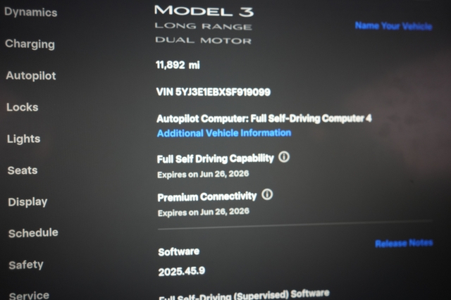 2025 Tesla Model 3