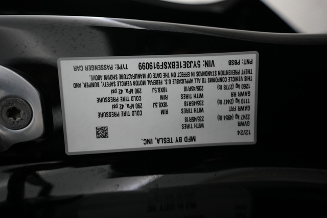 2025 Tesla Model 3