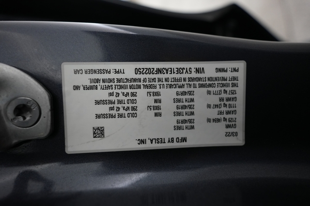 2022 Tesla Model 3
