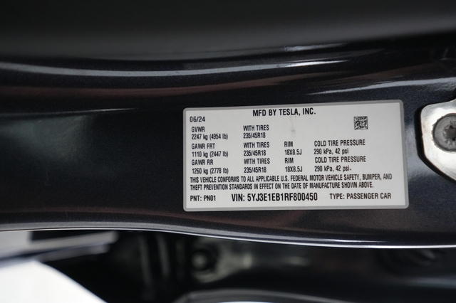 2024 Tesla Model 3
