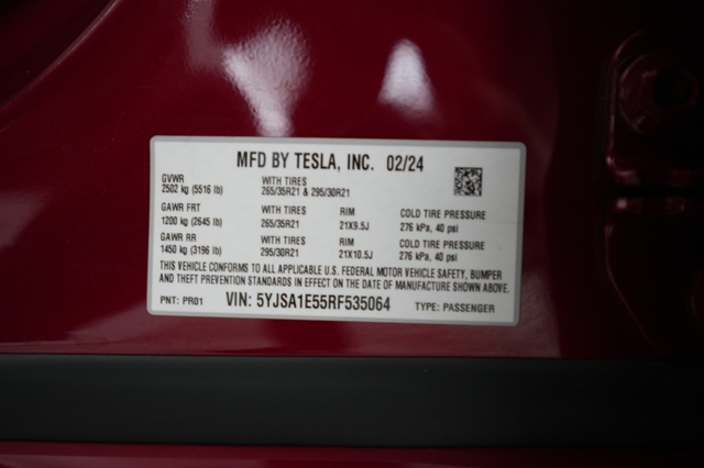 2024 Tesla Model S