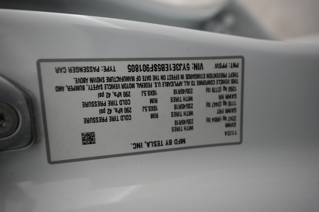 2025 Tesla Model 3