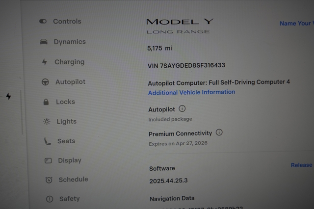 2025 Tesla Model Y