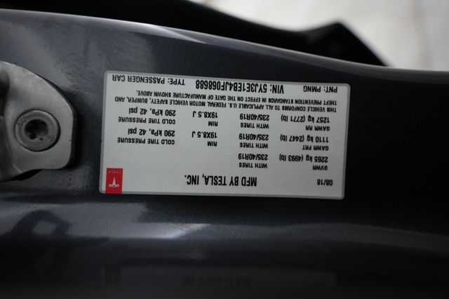 2018 Tesla Model 3