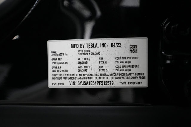 2023 Tesla Model S