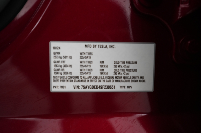 2025 Tesla Model Y