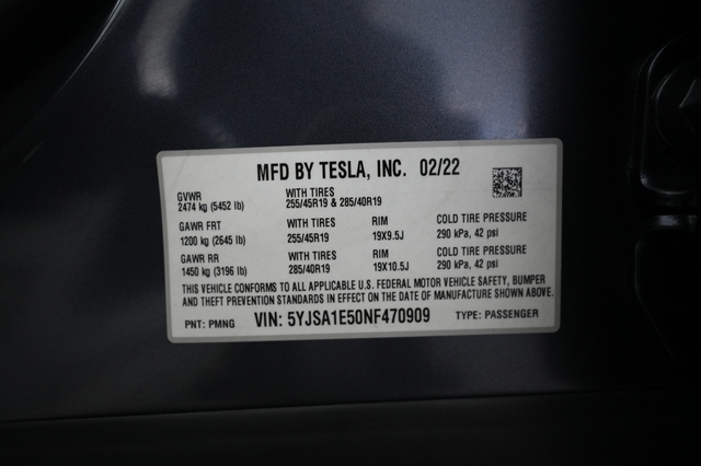 2022 Tesla Model S