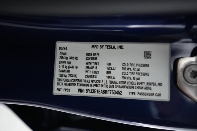 2024 Tesla Model 3