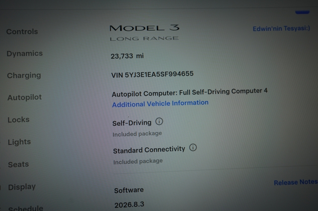 2025 Tesla Model 3