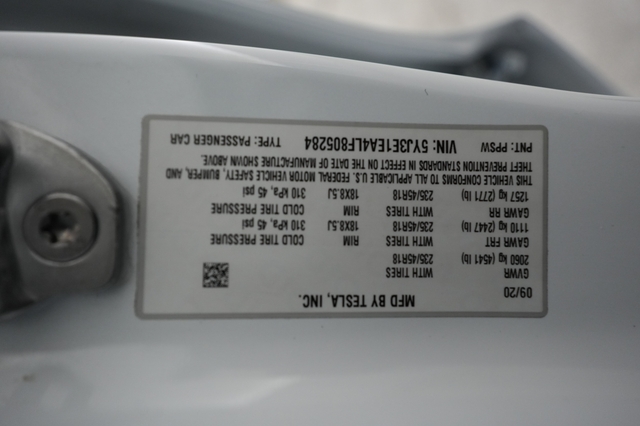 2020 Tesla Model 3