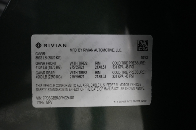 2023 Rivian R1S