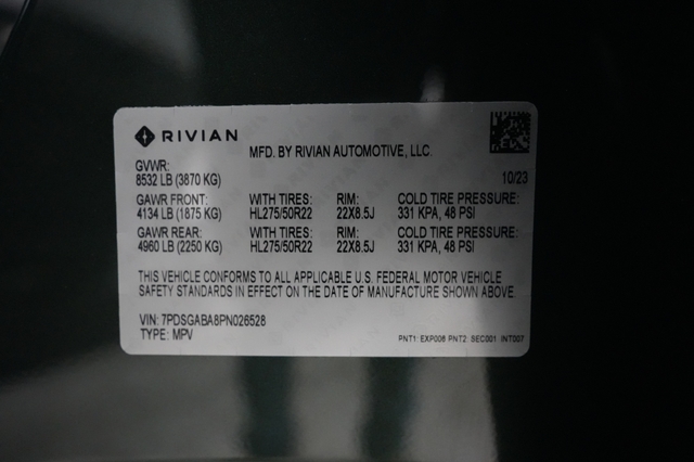 2023 Rivian R1S