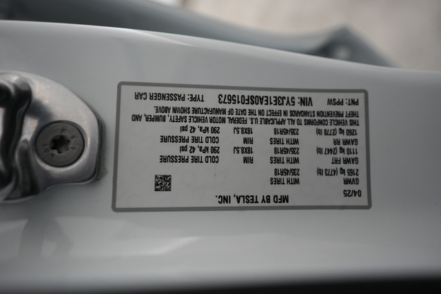2025 Tesla Model 3