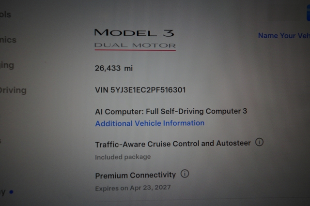 2023 Tesla Model 3