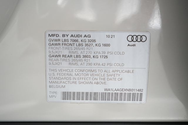 2022 Audi e-tron