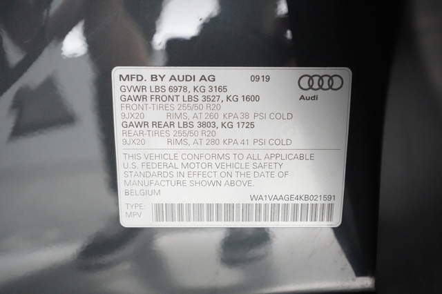 2019 Audi e-tron