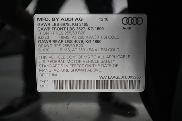 2019 Audi e-tron