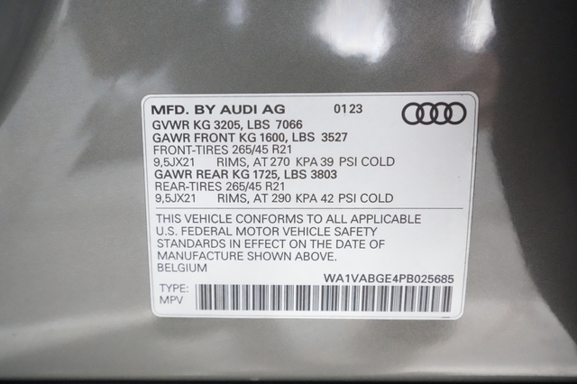 2023 Audi e-tron