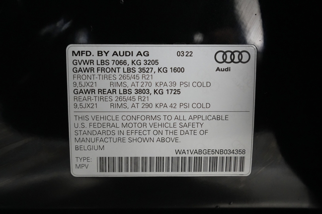 2022 Audi e-tron