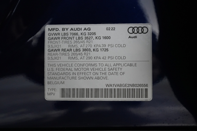 2022 Audi e-tron