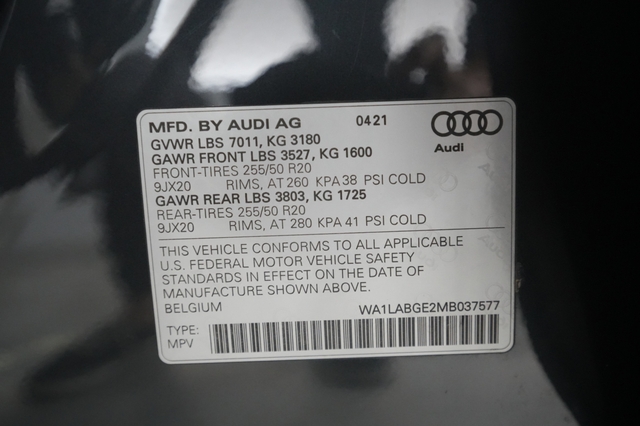 2021 Audi e-tron