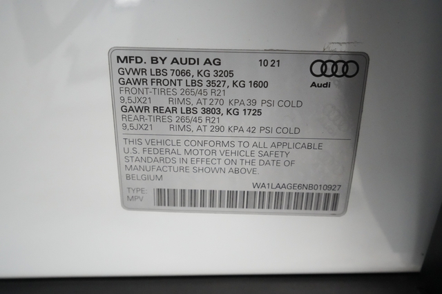 2022 Audi e-tron