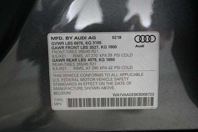 2019 Audi e-tron
