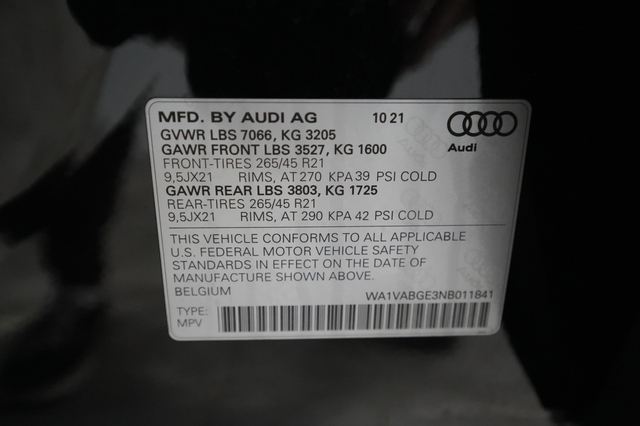 2022 Audi e-tron