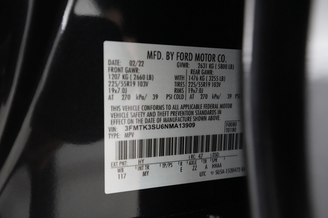 2022 Ford Mustang Mach-E
