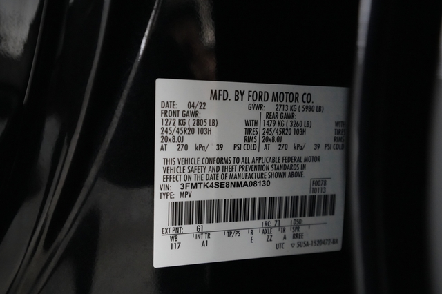 2022 Ford Mustang Mach-E