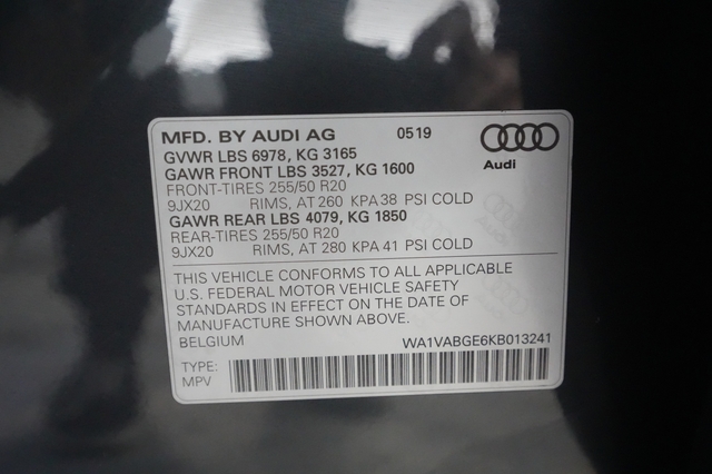 2019 Audi e-tron