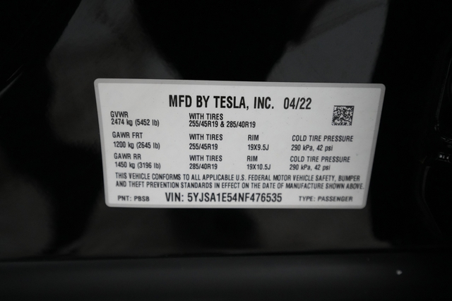 2022 Tesla Model S