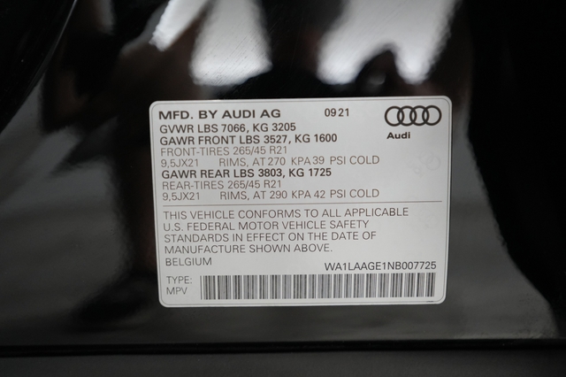 2022 Audi e-tron